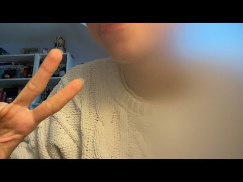 asmr eye test & fitting you with glasses