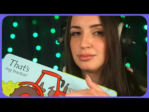 1.5 Minute ASMR | I have a problem with this kid's book.