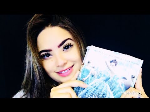 ASMR: 🎧LENDO PARA VOCÊ DORMIR📕 (VOZ SUAVE,TAPPING,SONS DE PÁGINA)