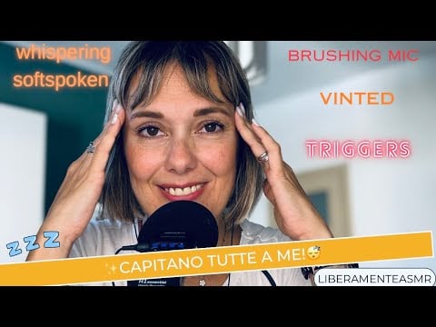 ASMR ITA Whispering Softspoken Triggers ✨Capitano tutte a me!✨ 