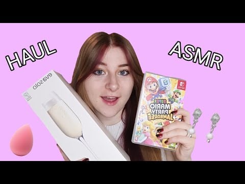 Dansk ASMR julegave haul (lidt sent)