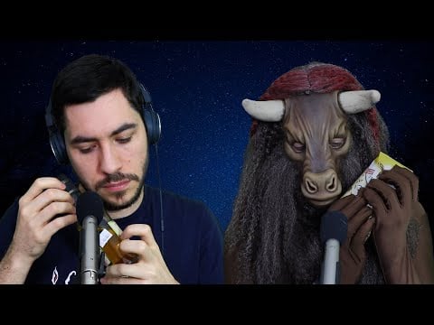 DUO ASMR - Tapping avec le Minotaure