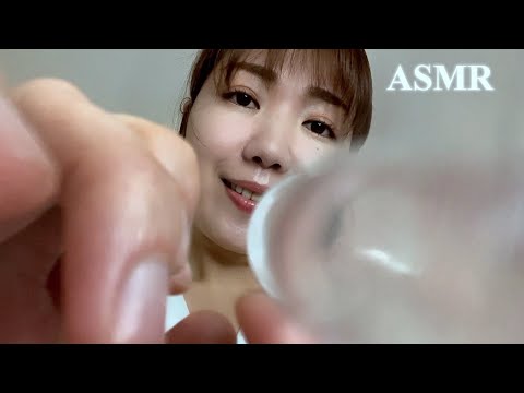 【ASMR】目を思いきり洗って、頭も心もスッキリ爽快🌿（洗浄・スクラブ・オイルマッサージ・指圧・目薬・診察・触診）【睡眠導入】