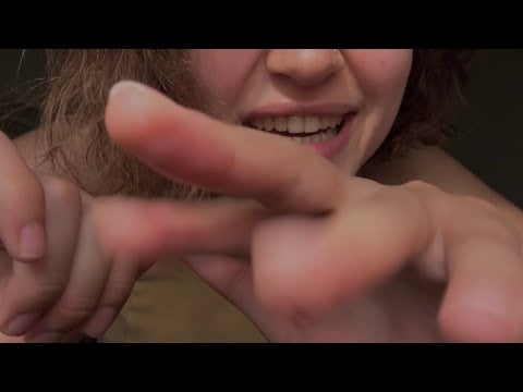 ASMR Clicky Trigger Words & hand movements