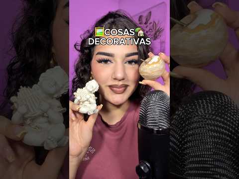 ASMR con Cosas que ✨DECORAN✨mi casa #asmr #asmrespañol