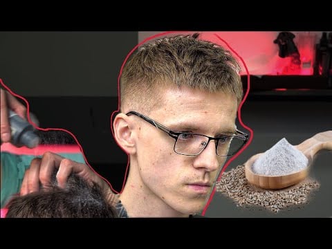 ASMR haircut and super crop