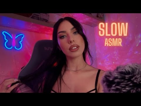 ASMR FOR SLEEP - SLOW AND GENTLE MOUTH SOUNDS, PERSONAL ATTENTION, HAND SOUNDS & MORE