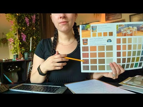 ASMR Receptionist at a Landscaping Company | paper, typing, brochure, writing sounds