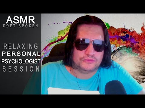 ASMR | Personal PSYCHOLOGIST asks you important questions | Role play soft spoken ASMR session