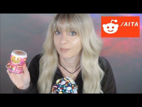 ASMR Gum Chewing AITA Reactions | Whispered