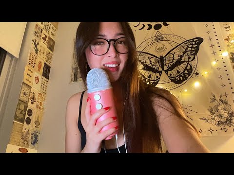 ASMR Super Close-Up Cozy Whispers in Your Ears🪞🍂🌙
