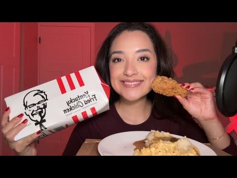 ASMR | KFC fried chicken 🍗