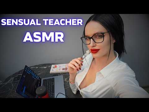 Miss Milla ASMR Roleplay - Sexy Strict but Sensual Teacher Rewards You for Being a Good Student