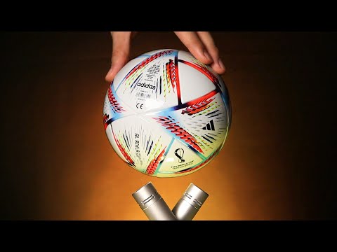ASMR FIFA World Cup 2022 Soccer Ball Triggers ⚽️ 2022 월드컵 축구공으로 팅글 느껴볼래?