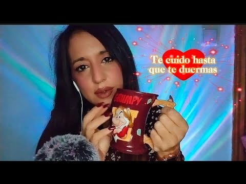 ASMR 🌙 Te cuido hasta que te duermas 🩵