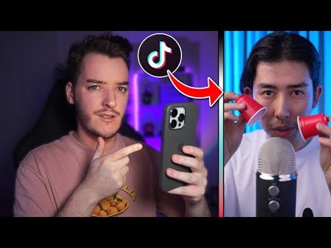 Reacting to ASMR TikToks