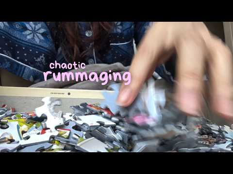 asmr | rummaging, shaking, scratching, tapping assortment (no talking)