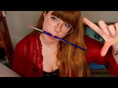 ASMR | Your Lonely Artist Neighbor Is OBSESSED With Drawing Sketchy Portraits of You!