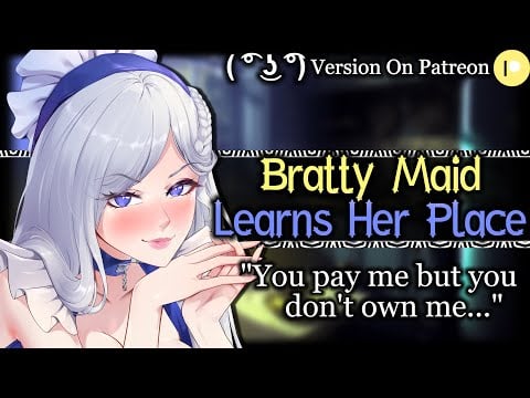 Your Bratty Maid Is Secretly OBSESSED With You [Enemies To Lovers] | Tsundere ASMR Roleplay /F4M/