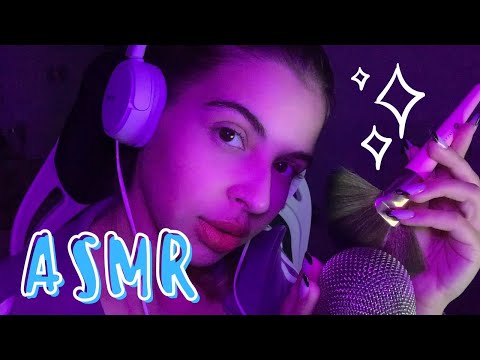 ASMR LIVE: PARA CURAR SUA INSÔNIA  | Sons de Boca, Tapping, Scratching, Mouth Sounds...