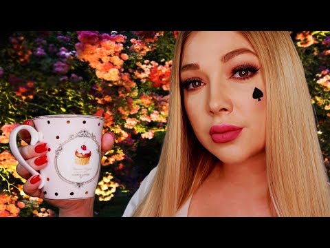 ASMR ALICE IN WONDERLAND ROLE PLAY (Echo Sounds, Writing Sounds, Personal Attention)