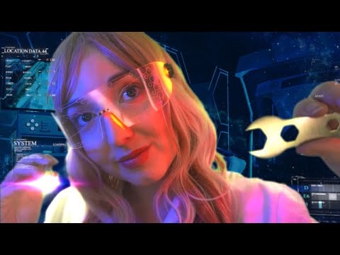 ASMR Android Repair 🔧 Fixing You  [Sci-Fi Roleplay] Studying You in Space🔎