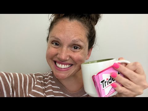 ASMR - Soft Spoken Gum Chewing - Story Time/ Trip to Asheville!