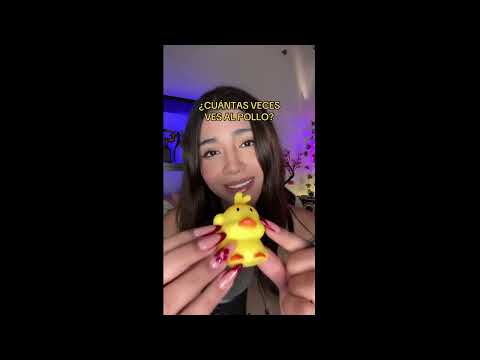 H H ¿Cuántas veces ves al pollo？    ASMR ❤️ sígueme en Ig： Anny asmr  #AS