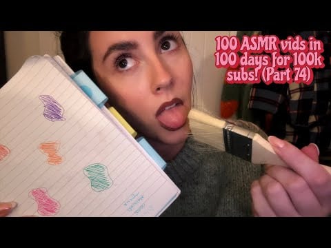 ASMR- Super fast and aggressive spit painting you🎨🖌️ (choose your own colours) 