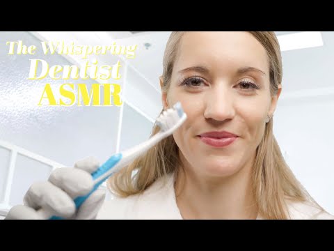 This Dentist Whispers While She Works 🪥 ASMR 🦷 Teeth Cleaning and Dental Exam