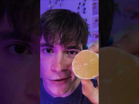 Lemon 🍋 #asmr #asmr #relax #visualtingle #tingles #triggersforsleep #smoothasmr #lemon