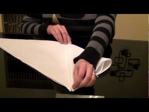 ~•/•/•~Relaxing Napkins Folding Tutorial~•/•/•~