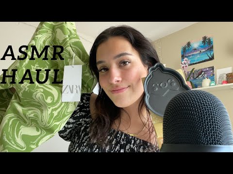 ASMR~ CLOTHING HAUL!!! (ZARA, Forever 21, Cotton On, & Easter Basket)