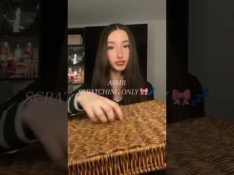 Asmr scratching only 💤🎀 — #asmr #scratching #girly #triggersforsleep #relaxing #tingles