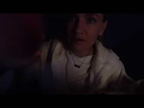 ASMR POV | Face brushing and massage for sleep (Soft spoken)