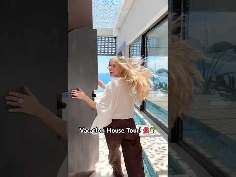 DREAM HOUSE TOUR 😭🌺🌴 #housetour #luxuryliving #costarica #villa #luxuryhomes #travelshorts