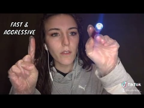 FAST & AGGRESSIVE SLEEP INSTRUCTIONS ASMR // Follow My Finger