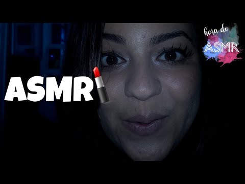 🎧 ASMR: EXPERIMENTANDO BATONS (MOUTH SOUND, FALA SUAVE, SONS DE BOCA E MAIS | Hora do ASMR