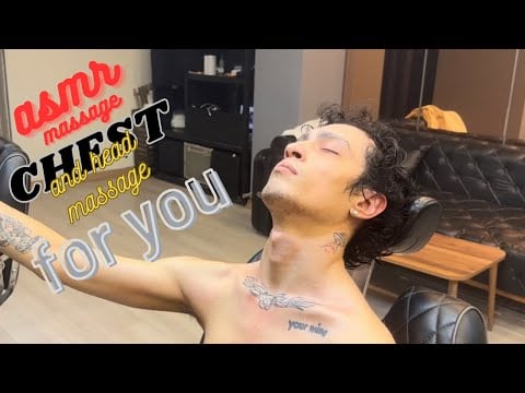 asmr magical touch / barber massage / eye pleasure / feel!!!