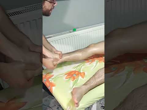 DEEP RELAXING & STRESS RELIEF FRONT LEG TURKISH MASSAGE #massage #satisfying #relaxing #asmr #shorts
