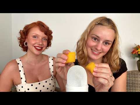 friend tries ASMR for the first time