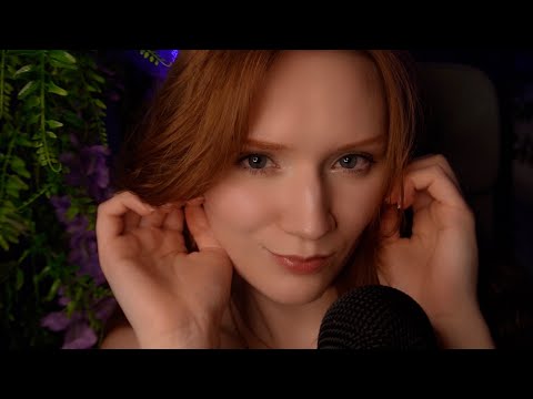 ASMR live💛 Mouth sounds,Spit painting, Inaudible whisper,Wooden Skin care,Eye cleaning,Spider web✨