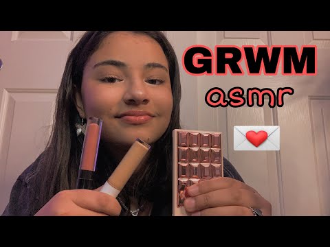 grwm ASMR ~ whisper ramble, random triggers