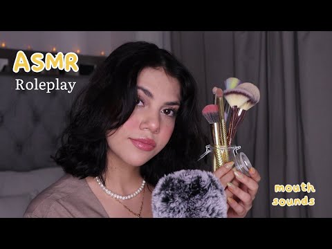 Asmr roleplay te maquillo | Mi primer video:)