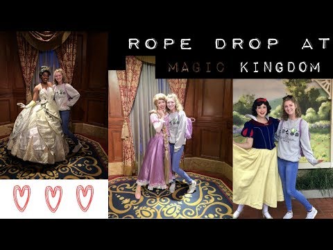 rope drop at magic kingdom // dcp spring 2019