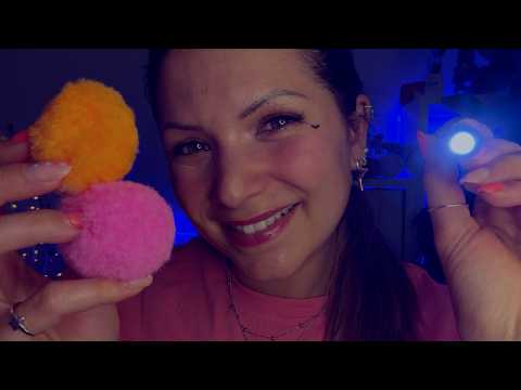 ASMR Fokus Test bei geschlossenen Augen