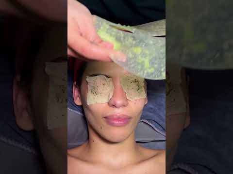 ASMR: Relaxing Vietnamese Natural Facial! #shorts