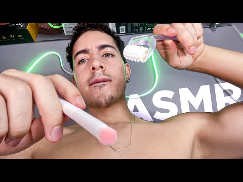 VOCÊ DORMIU NO MEU COLO! – ASMR CARINHO E CAFUNÉ PARA DORMIR