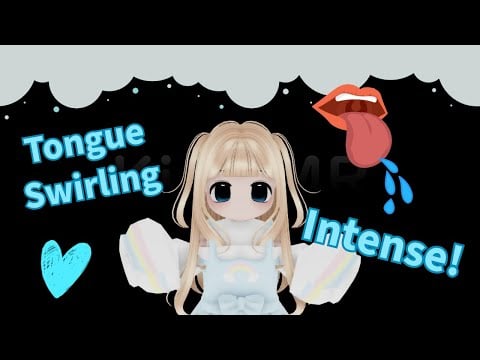 Roblox ASMR - Intense Tongue Swirling