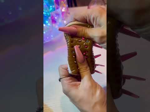 Super satisfying #squishyasmr unboxing. Slow vs. #aggressiveasmr. What do you prefer? #tingles #asmr